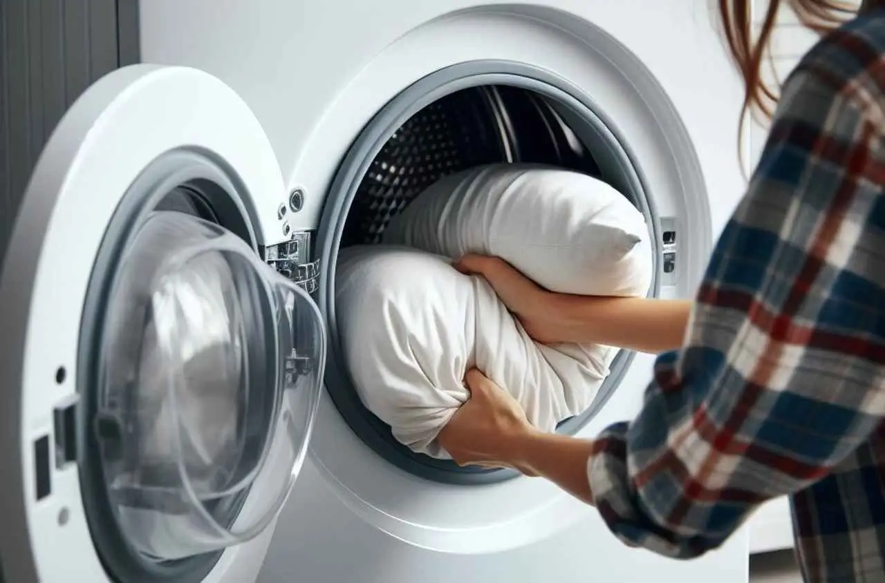 Lavare i cuscini in lavatrice: il trucco della nonna è sorprendente