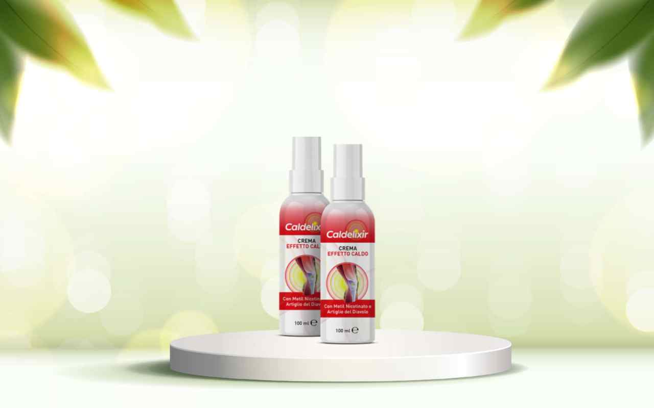 Scopri caldelixir: la crema riscaldante naturale per dolori, in offerta limited edition